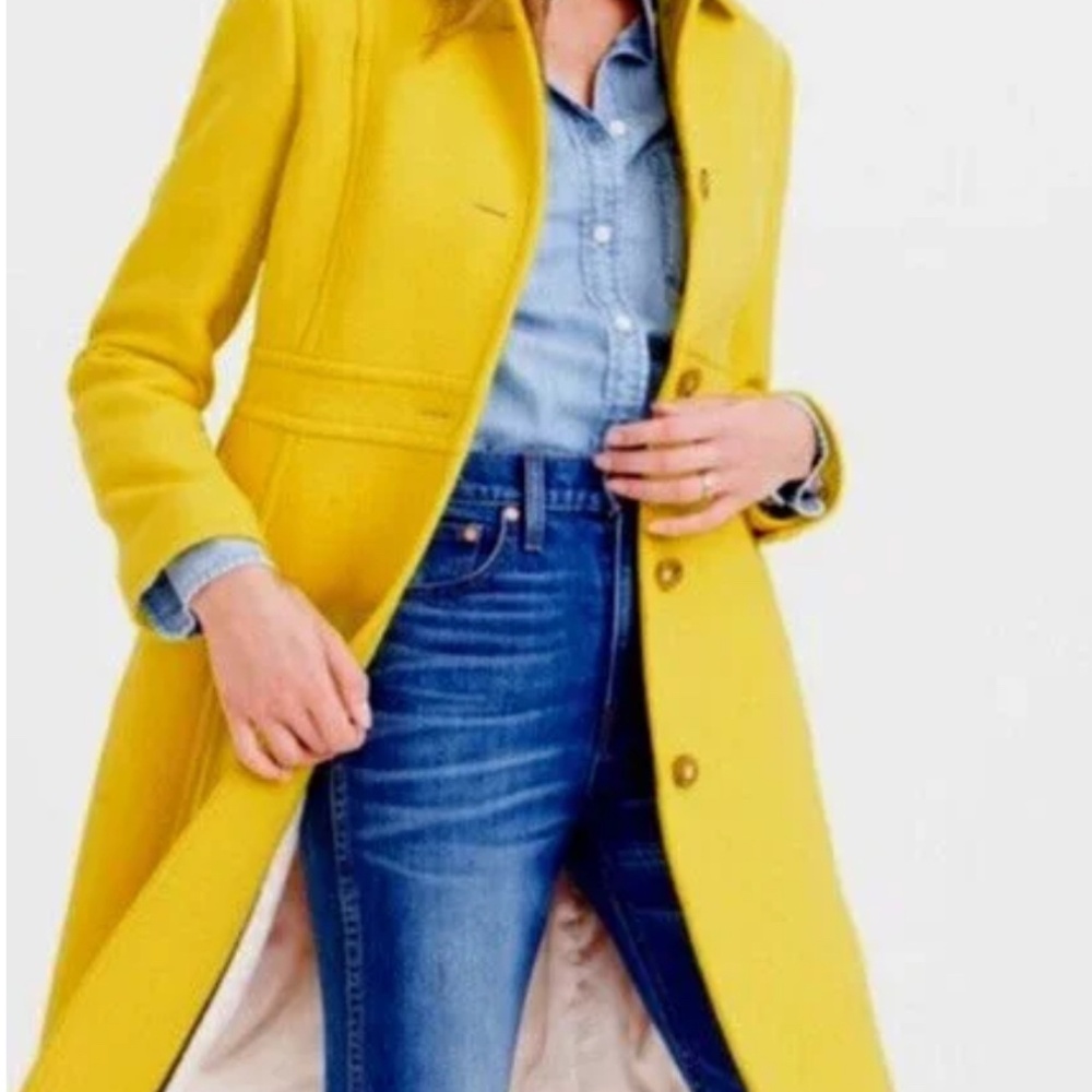 J. Crew Lady Day Coat tall size 4